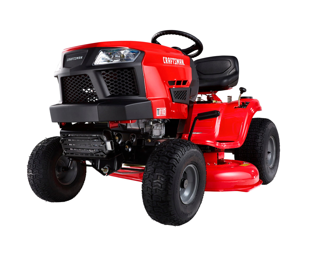 Craftsman T110 | 42" Riding Mower | 17.5 HP Briggs & Stratton Engine | 7-Speed Transmission (Open Box)