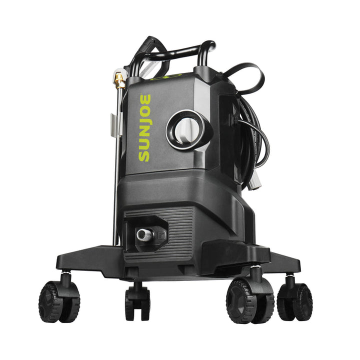 Restored Sun Joe SPX3000-QW1 Electric Pressure Washer | 14.9-Amp | 2200 Rated PSI | 1.1 Rated GPM | Rugged Wheels (Refurbished)
