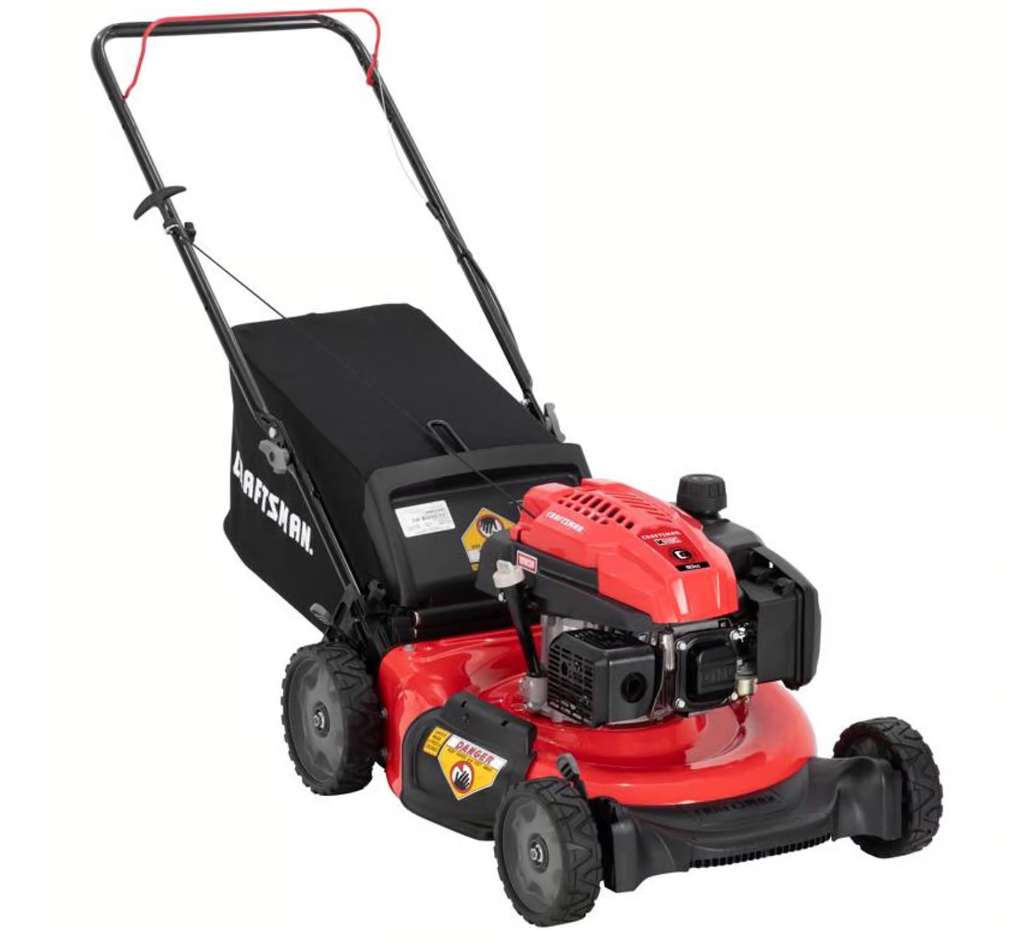 Craftsman M110C | 21in. 163cc Gas Lawn Mower | 3-in-1 Deck