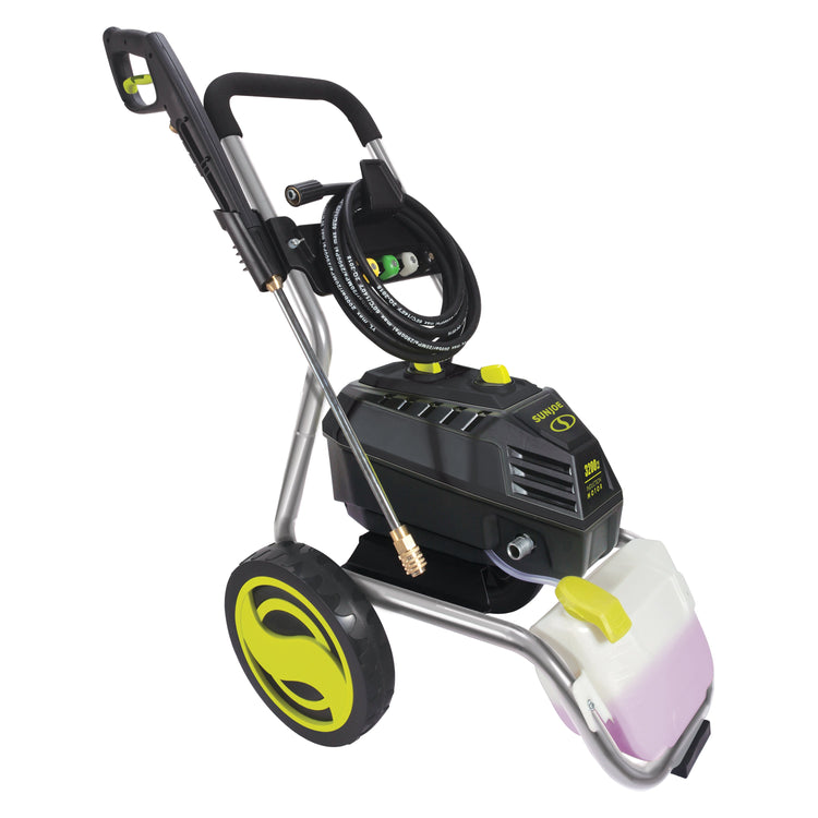 Restored Sun Joe SPX4800 | 14.9-Amp Electric Pressure Washer | With 5 Quick-Connect Tips & Detergent Tank | Cleans Cars, Fences, Patios, Decks, Sidewalks & More | Some Cosmetic Wear (Refurbished)