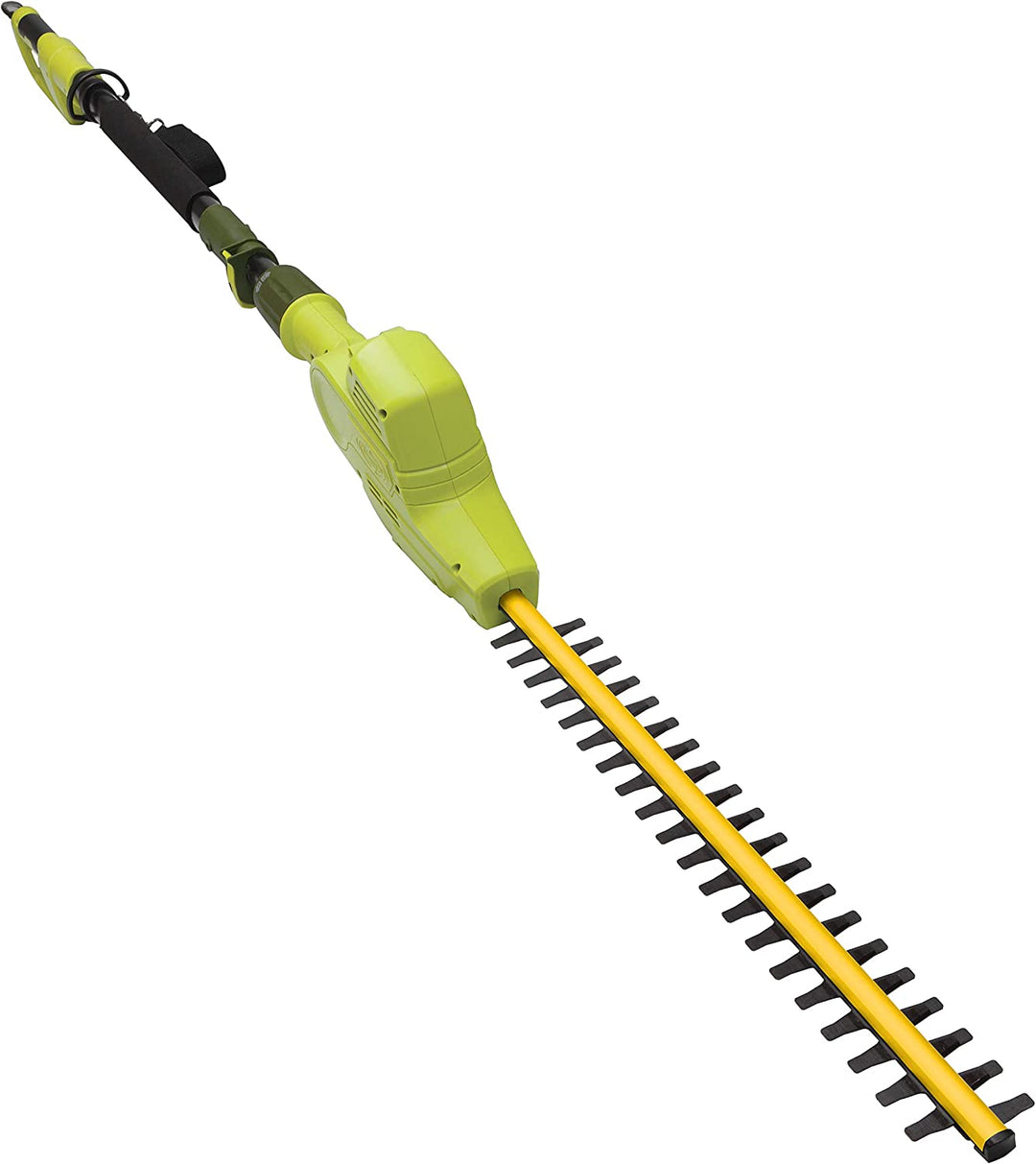 Restored Sun Joe SJH902E 21-in 4-Amp Multi-Angle Electric Telescoping Pole Hedge Trimmer (Refurbished)