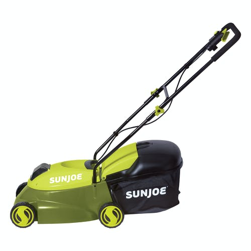 Restored Sun Joe MJ401C | Cordless Push Lawn Mower | 14-Inch | 28-Volt (Remanufactured)