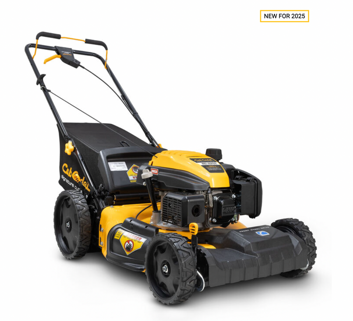 Cub Cadet 21-in 163cc Self-Propelled Lawn Mower | Model 12AVB2C2010 | Front Wheel Drive | 11-in High Rear Wheels | 3-in-1 Bagging, Side Discharge & Mulching | Refurbished