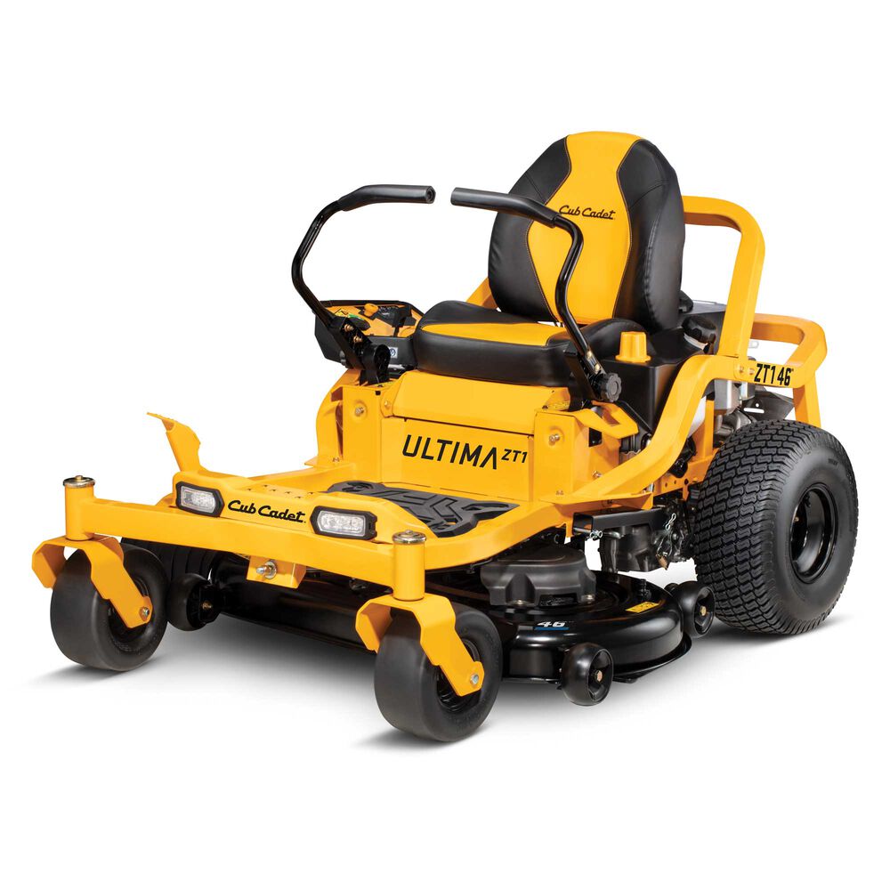 Cub Cadet ZT1 46 | 46-in Zero-Turn Lawn Mower | 21.5 HP 726cc Kawasaki Twin-Cylinder OHV Engine | Fabricated Deck (Open Box) | In-Store Exclusive