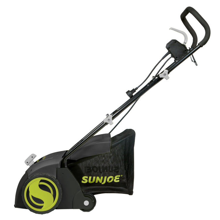 Restored Sun Joe AJ801E | Electric Lawn Dethatcher + Scarifier W/ Collection Bag | 12.6-inch | 12-Amp (Refurbished)
