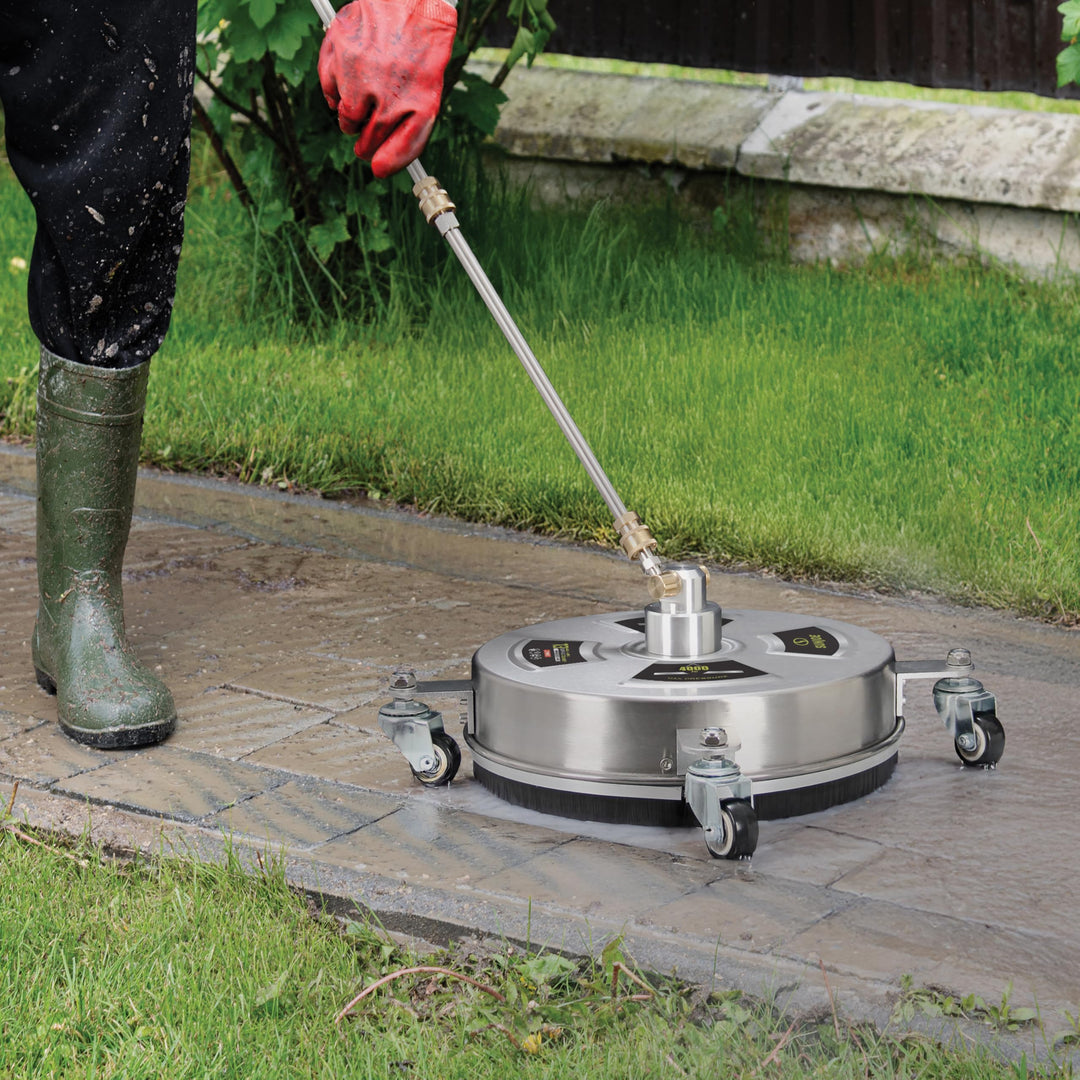 Sun Joe 13-Inch Universal Surface Cleaner Pressure Washer Attachment | 4000 PSI | 4.0 GPM Flow Rate | SPX-SC14 | In-Store Exclusive