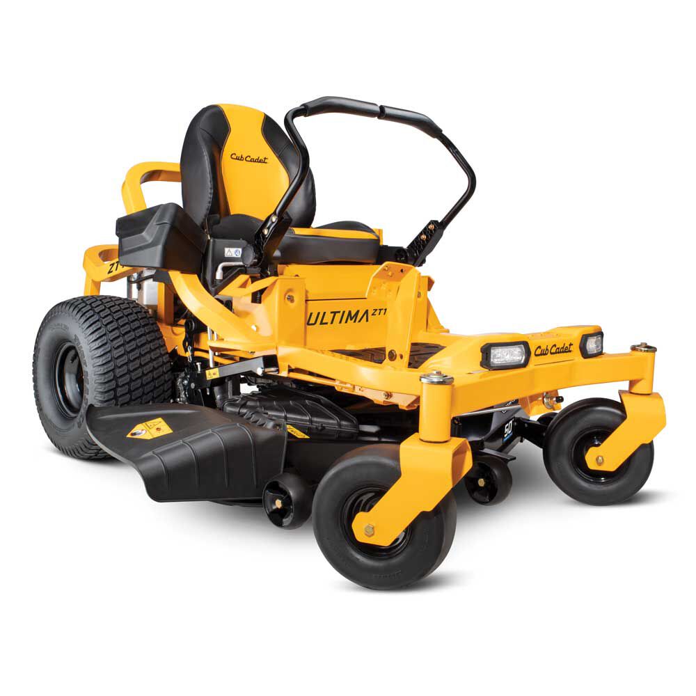Cub Cadet ZT1 50 | 50in 23HP Zero-Turn Mower | 726cc Kawasaki Engine | AeroForce Fab Deck | Dual Hydrostatic Transmissions (Open Box)