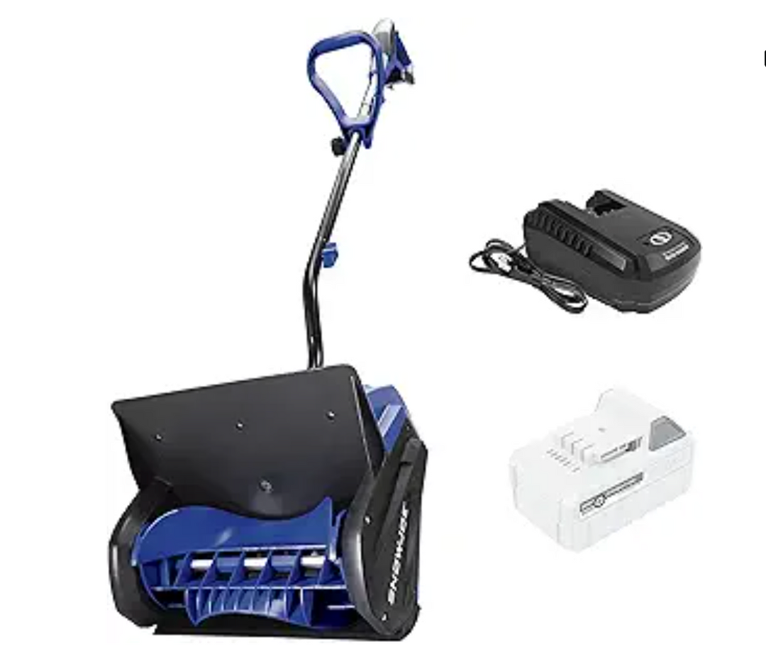 Restored Snow Joe 24V-SS13-XR | 24-Volt* IONMAX Cordless Snow Shovel Kit | 13-Inch | W/ 5.0-Ah Battery and Charger (Refurbished)