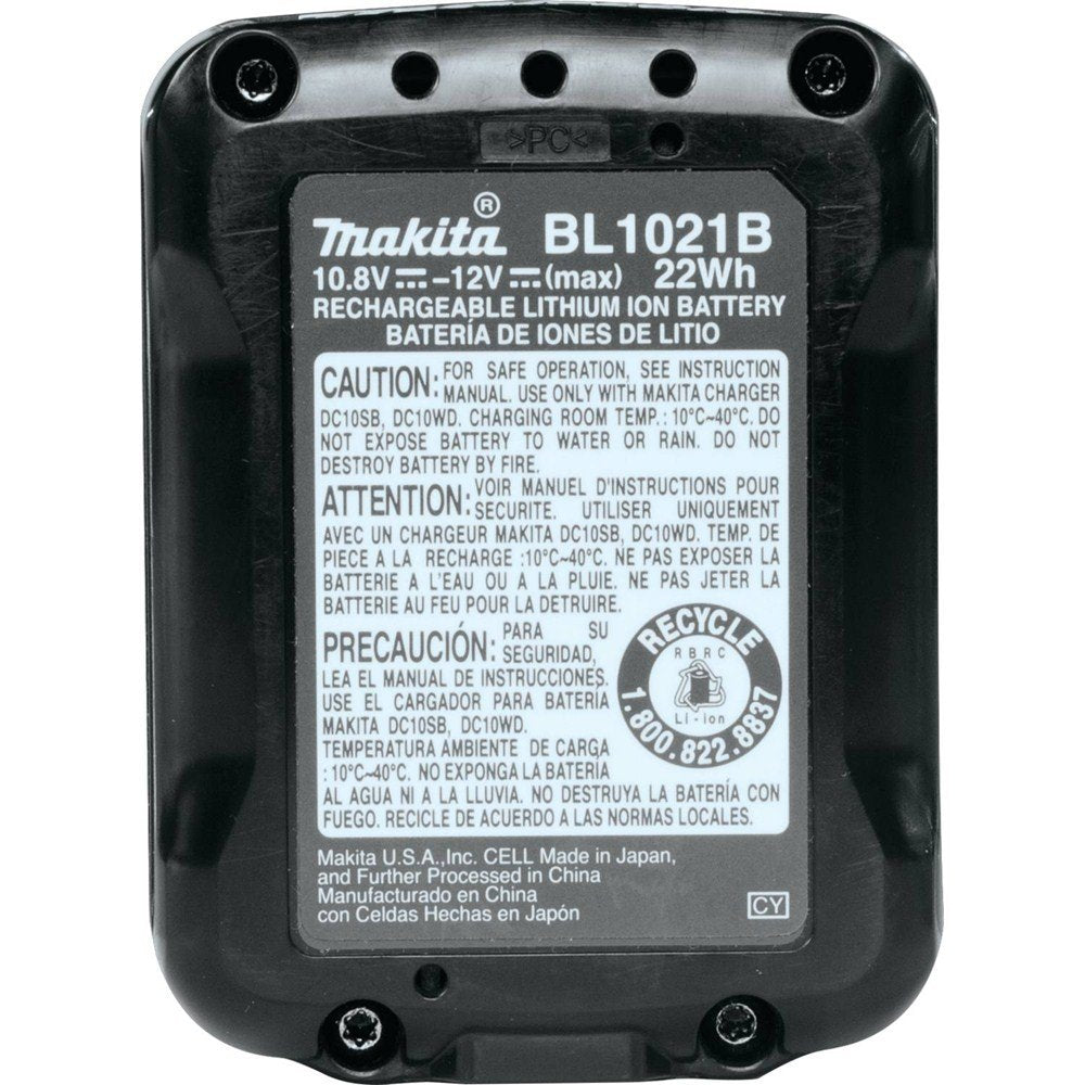 Makita BL1021B 12V max CXT Lithium-Ion 2.0Ah Battery