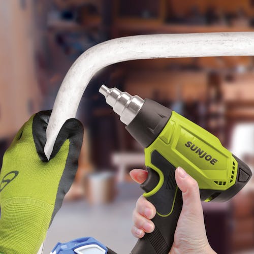 Restored Sun Joe 24V-HG100-CT 24-Volt IONMAX Cordless Heat Gun | 1022 F | 5 Second Ramp | Accessories for Crafts, Shrinking, Paint Stripping, DIY | Tool Only  (Refurbished)