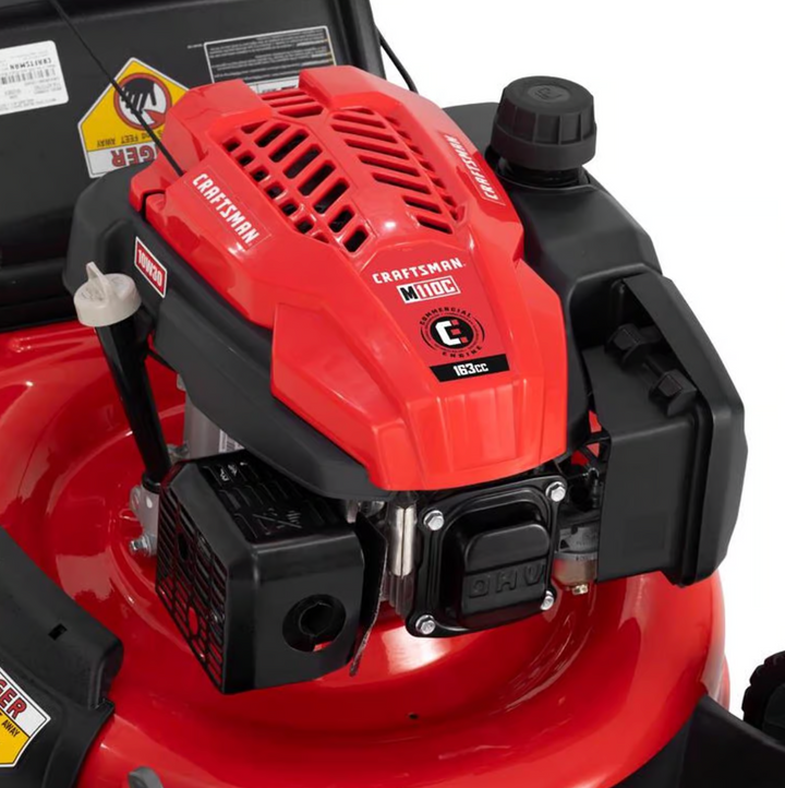 Craftsman M110C | 21in. 163cc Gas Lawn Mower | 3-in-1 Deck