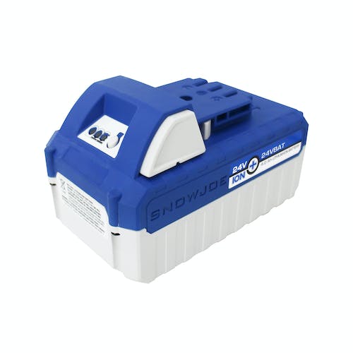 Snow Joe + Sun Joe 24V-4AMP | 24-Volt iON+ Bundle | W/ 4.0-Ah Battery and Quick Charger (Open Box)