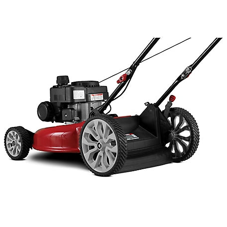 Restored Troy-Bilt TB105 21 in. 140cc Gas-Powered 2-in-1 Push Lawn Mower (Refurbished)