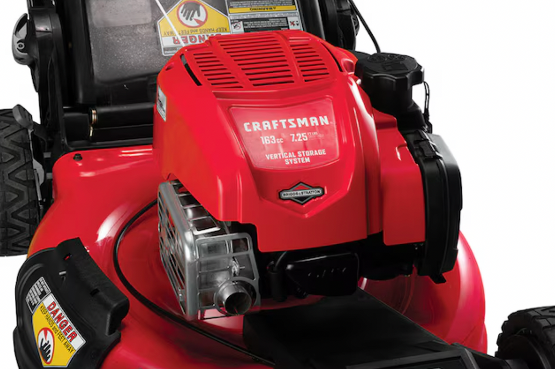 Restored CRAFTSMAN M260 | 21in Self-Propelled Lawn Mower | 163-cc Briggs and Stratton Engine | Vertical Storage (12AVU2BZ793) (Refurbished)