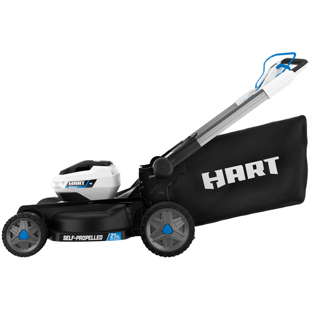 Restored HART 40-Volt SUPERCHARGE 3-in-1 Mower | Self-Propelled | Brushless | 21-inch | (2) 6.0 Ah Lithium-Ion Batteries | HLPM061US (Refurbished)