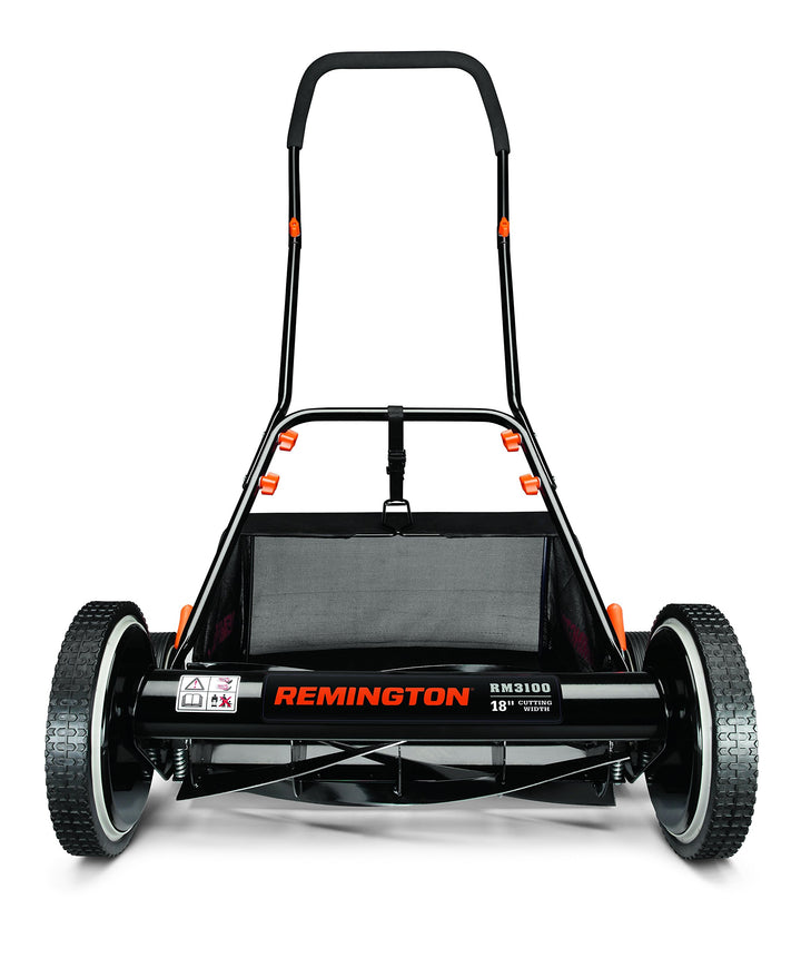 Restored Remington RM3100 | 18-Inch Reel Push Mower (Refurbished)