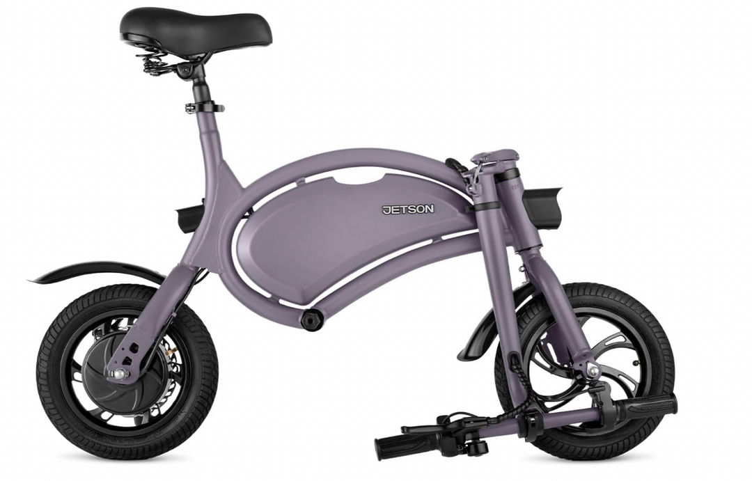 Jetson Bolt Folding Electric Ride-On Bike | 15 Mile Max Range | 15.5 MPH | Built-in Carrying Handle | Ages 13+