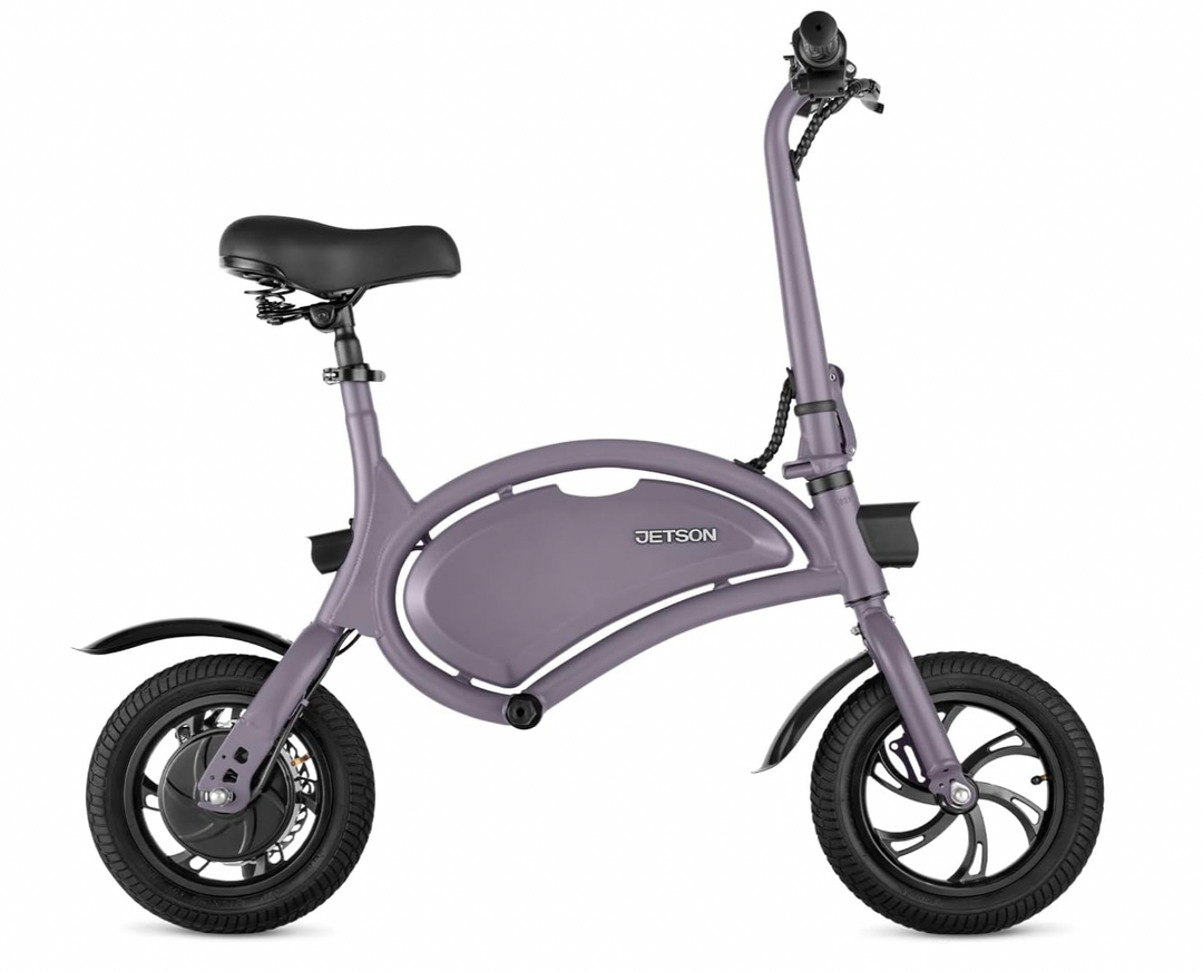 Jetson Bolt Folding Electric Ride-On Bike | 15 Mile Max Range | 15.5 MPH | Built-in Carrying Handle | Ages 13+