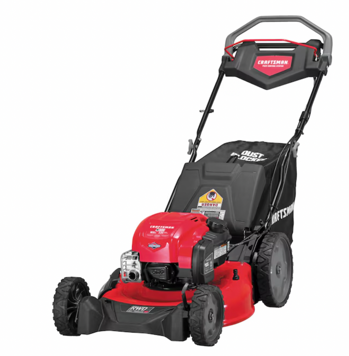 Restored CRAFTSMAN M320 | 21-in Gas Self-Propelled Lawn Mower | 163-cc Briggs and Stratton Engine | 11-in Rear Wheels (Refurbished)