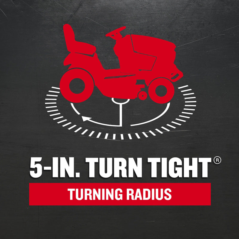 CRAFTSMAN T2400K | 46in 22HP TURN TIGHT Gas Riding Lawn Mower | KOHLER Twin-Cylinder 7000 Series Engine | Hydrostatic Transmission