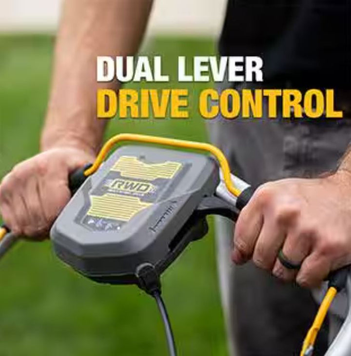 DEWALT 12AVP2R3739 | 21in. Self Propelled Lawn Mower | 163cc Briggs and Stratton 725Exi Engine | Rear Wheel Drive | 3-in-1 (Refurbished)