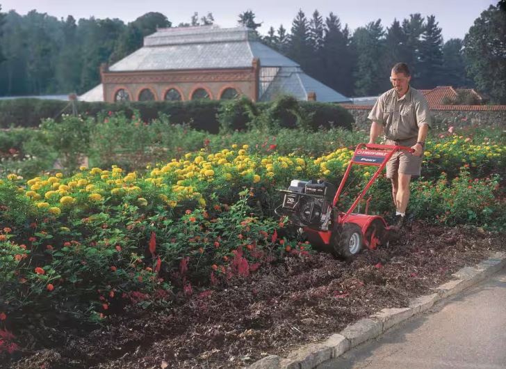 Restored Troy-Bilt Pony Tiller | 16in Rear Tine Tiller | 250cc Briggs & Stratton Engine | Forward Rotating Tines (Refurbished)