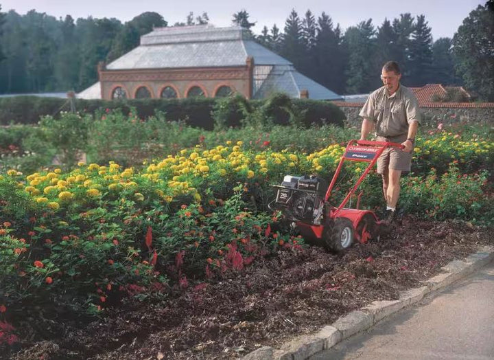 Restored Troy-Bilt Pony Tiller | 16in Rear Tine Tiller | 250cc Briggs & Stratton Engine | Forward Rotating Tines (Refurbished)