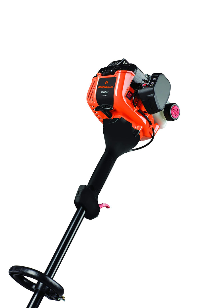 Remington RM25C 25cc 2-Cycle 16-Inch Curved Shaft Gas String Trimmer, Orange