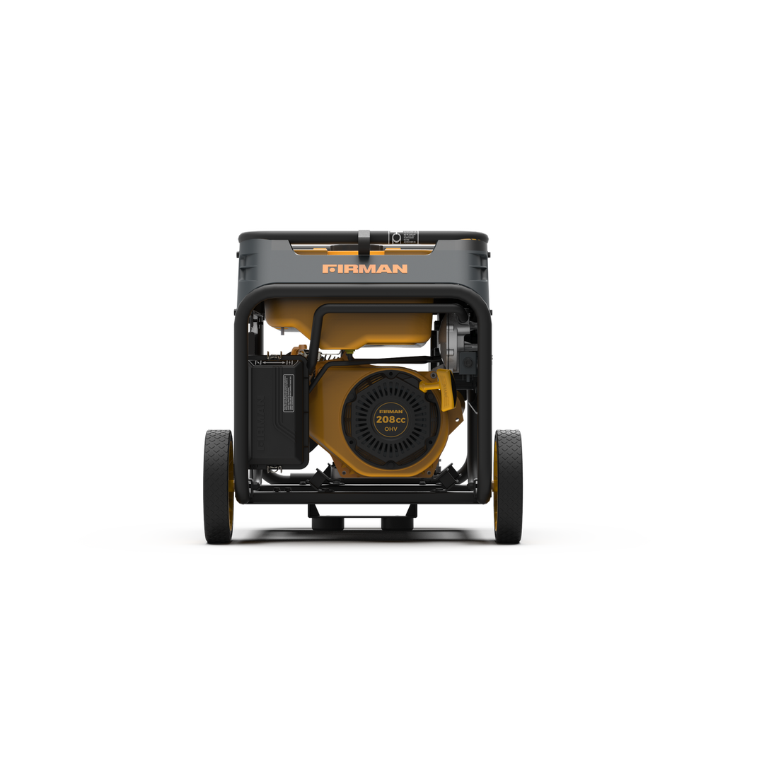 Restored Firman H03651 Dual Fule Generator | 4550 Watts | 208cc Engine | Electric Start | Low Oil Shut Off | Generator Only (Refurbished)