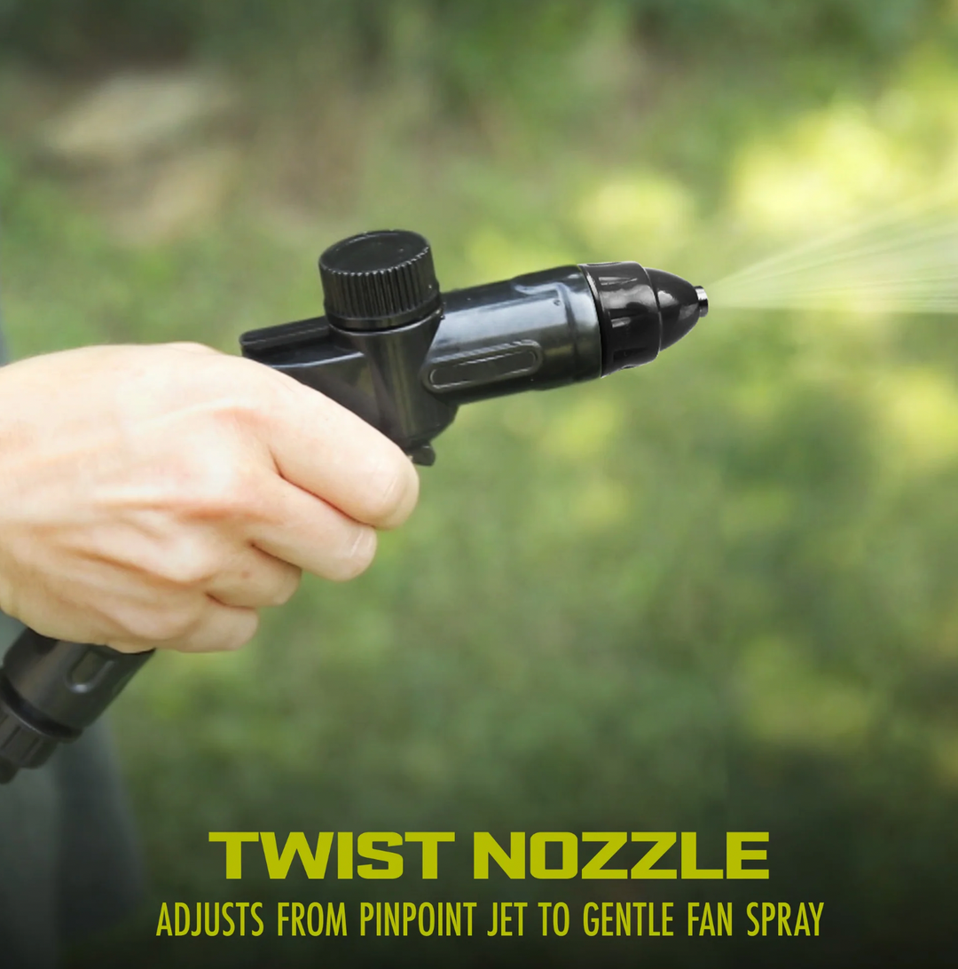 Sun Joe WA24C-LTE | 24-Volt* | IONMAX Cordless Go-Anywhere Portable Sink/Shower Spray Washer Kit | 5 Gal | 116 PSI Max* | 1.5 GPM Max* | W/ 2.0Ah Battery + Charger (Refurbished) | In-Store Exclusive