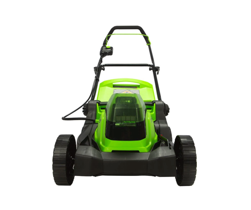 Restored Greenworks LME472 | 48V 20" Brushless Cordless Push Lawn Mower | LED Headlight | (2) 4.0Ah Batteries & Dual Port Rapid Charger Included (Refurbished)