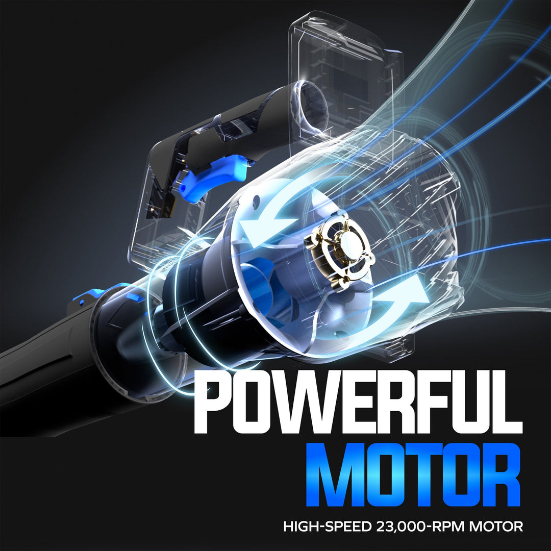 Sun Joe 20V Cordless Multi-Purpose Blower | 400 CFM | W/ 4000 mAh Battery (4.0-Amp) + Charger | In-Store Exclusive