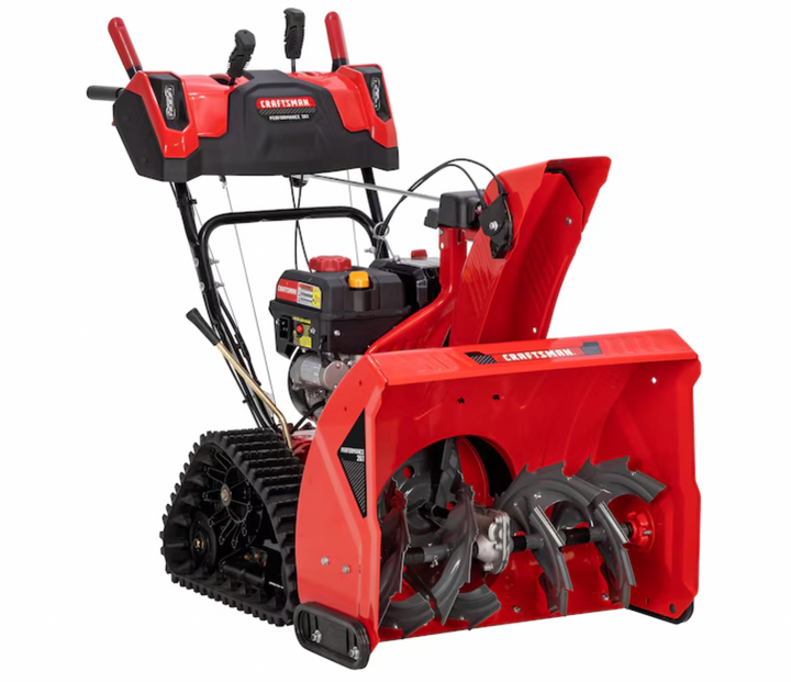 CRAFTSMAN Performance 26 Track | 26in Two-Stage 243cc Gas Snow Blower | Self-Propelled | Electric Start