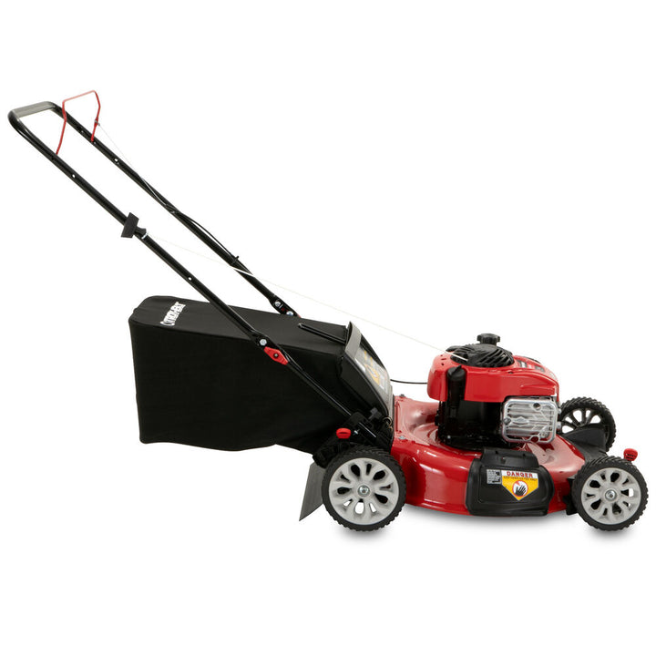 Restored Troy-Bilt TB120B | Walk Behind Push Mower | 21 in. | 3-in-1 Cutting Triaction Cutting System (Refurbished)