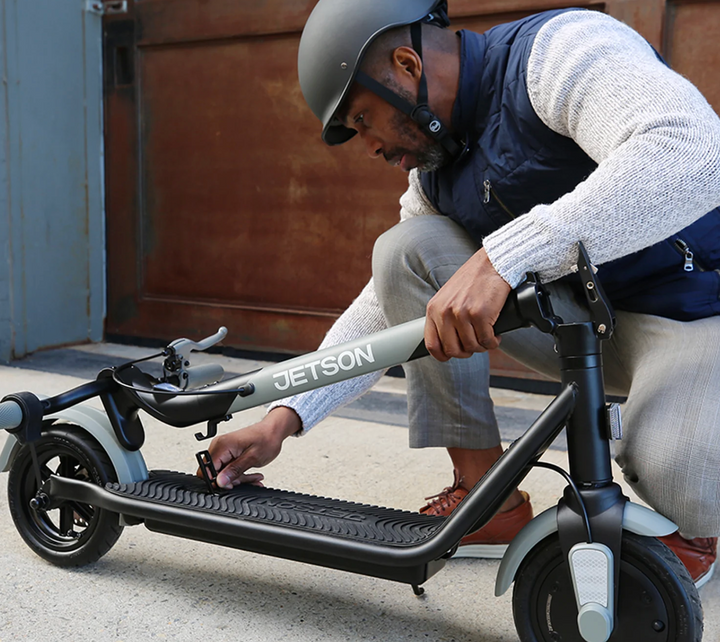 Jetson Eris Pro Foldable Electric Scooter | 350W Motor | 16 MPH | 12 Mile Range | 3 Speeds | Cruise Control | LED Display | JERSP-BLG