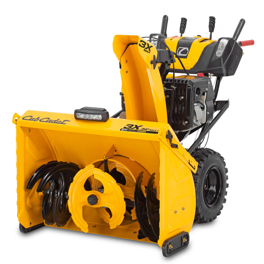 Cub Cadet 3X 34" MAX H Three Stage Snow Blower | 420cc OHV Engine with IntelliPOWER® & EFI Engine Technology | Hydrostatic Drive (31AH8M4VB10) (Open Box)