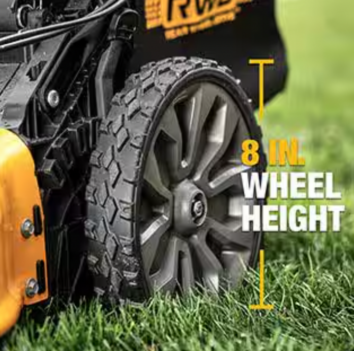 Dewalt 12A-01T9739 | 2-in-1 Self Propelled Gas Lawn Mower | 21 in. | 150cc Briggs and Stratton Engine | Rear Wheel Drive (Refurbished)