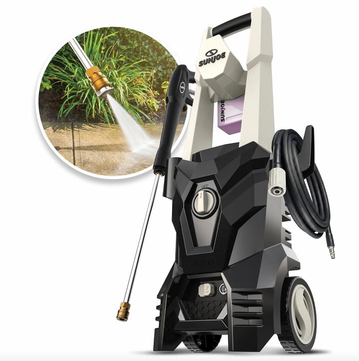 Restored Sun Joe SPX200-GO | 2000 PSI Electric Pressure Washer | 13-Amp | 4 Nozzles | Foamer Cannon (Refurbished)