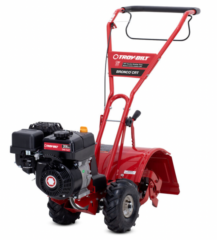 Troy-Bilt Bronco CRT Tiller | 208cc Engine | 14" Rear Tine Tiller