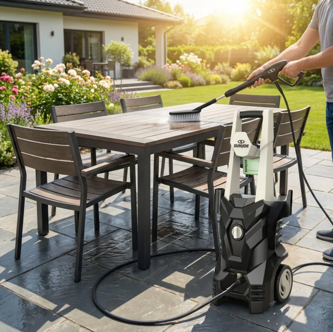 Sun Joe SPX200-GO | 2000 PSI Electric Pressure Washer | 13-Amp | 4 Nozzles | Foamer Cannon (Refurbished) | In-Store Exclusive