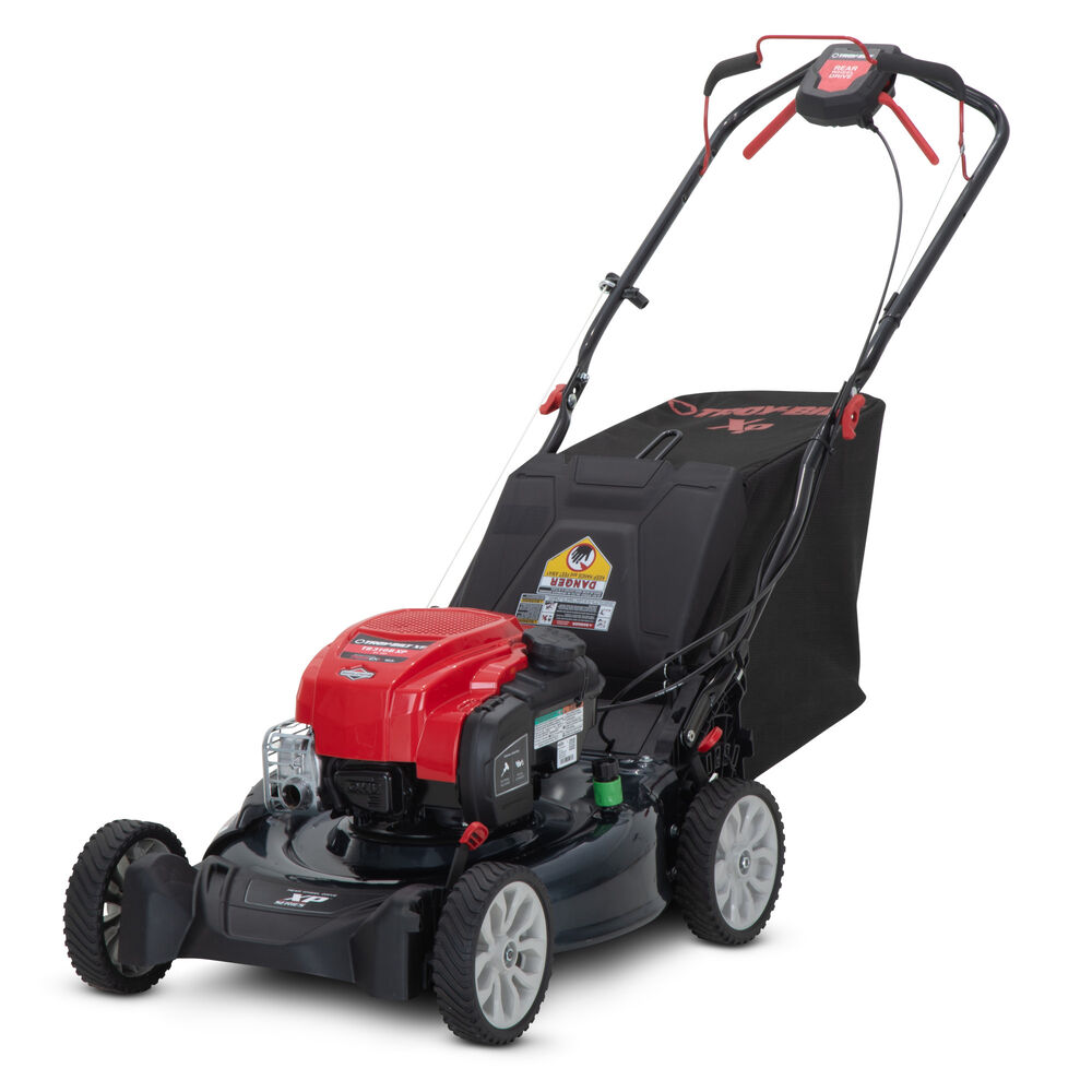 Restored Troy-Bilt  TB310XP 21 in. 163 cc Briggs and Stratton ReadyStart Engine 3-in-1 Gas RWD Self Propelled Lawn Mower (Refurbished)