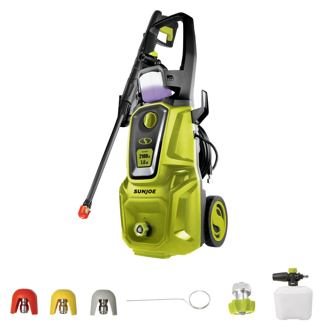 Restored Sun Joe SPX2690 Electric Pressure Washer | 13-Amp | 2100 PSI Max (Refurbished)
