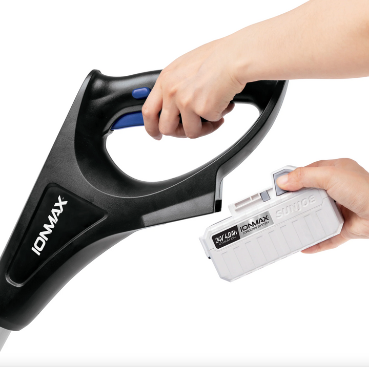 Snow Joe 24V-SS12-HT | 24V Cordless Snow Shovel Bundle | W/ 4.0-Ah Battery, Charger, Cover, and Ice Scraper Glove (Refurbished) | In-Store Exclusive
