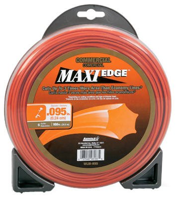 Arnold Maxi Edge .095-Inch x 100-Foot Commercial Trimmer Line