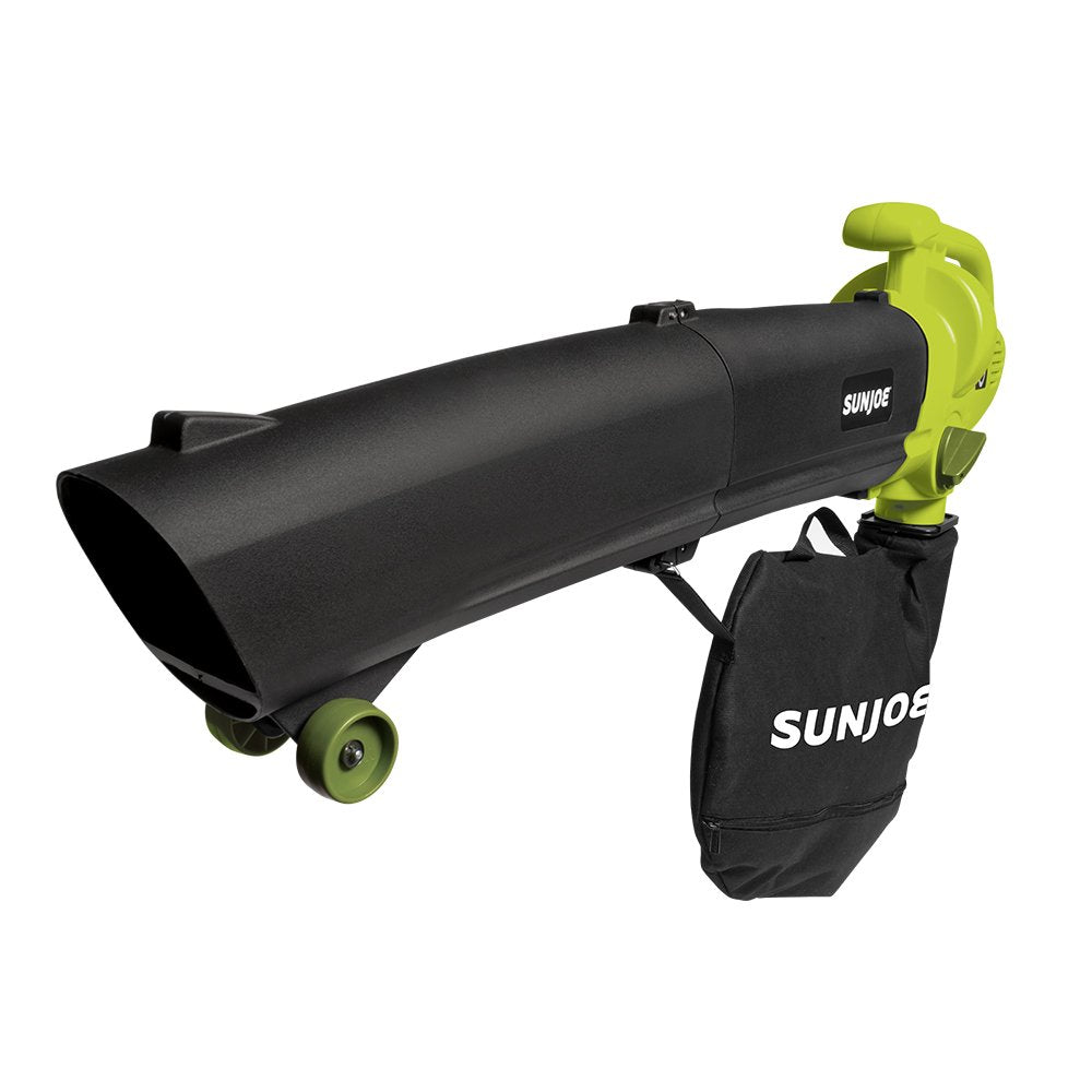 Sun Joe SBJ604E-RM 3-in-1 Electric Blower/Vacuum/Leaf Shredder [Remanufactured]