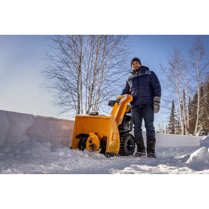 Cub Cadet 3X 30 in HD Three Stage Snow Blower | 420 cc | Electric Start | Steel Chute | Power Steering | Heated Grips