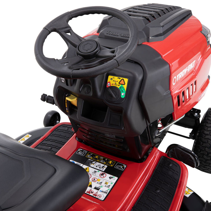 Restored Troy-Bilt Bronco 46B Bronco 46 in. 17.5 HP Briggs and Stratton Engine Automatic Drive Gas Riding Lawn Tractor [Refurbished]