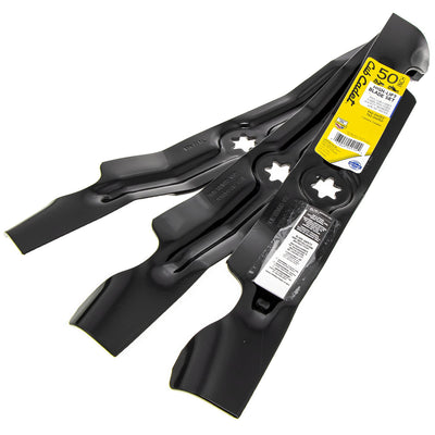 OEM Genuine CUB CADET 490-110-C123 High-Lift Blade Set 50" Deck RZT LGT SLT SLTX LGTX LT LTX