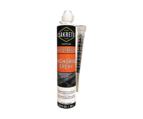 SAKRETE | High-Strength Anchoring Epoxy | 8.6 oz