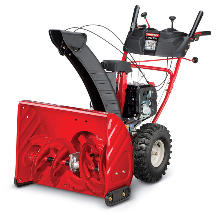Troy-Bilt 26 in. 243 cc 2-Stage Gas Snow Blower with Electric Start Self Propelled and 1-Hand Operation Model 2665